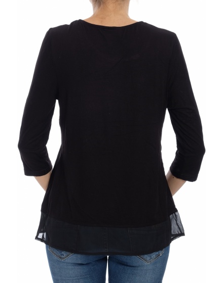 Дамска блуза с къс ръкав C.A.N.D.A