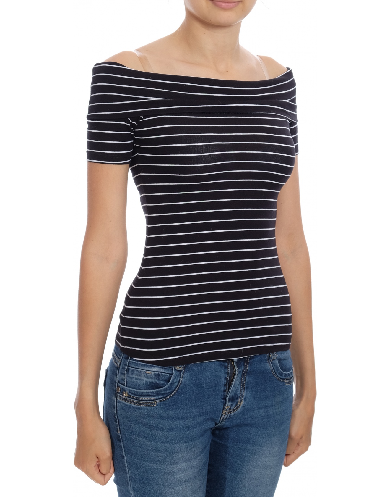 Дамска блуза с къс ръкав Now