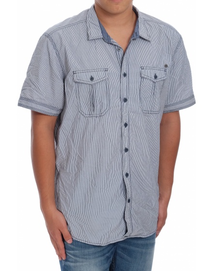 Мъжка риза с къс ръкав Angelo Litrico