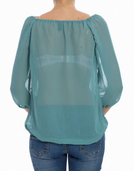 Дамска блуза с къс ръкав Vero Moda