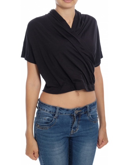 Дамска блуза с къс ръкав Sandra Lin