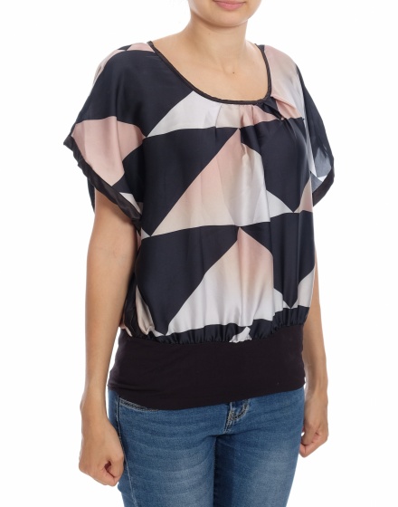 Дамска блуза с къс ръкав Steps