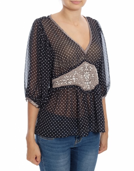 Дамска блуза с къс ръкав Orient Fashion