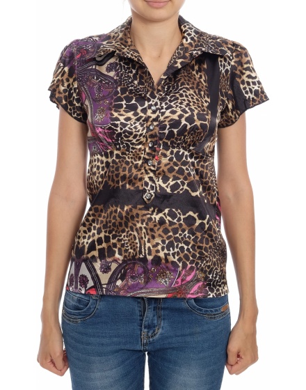 Дамска риза с къс ръкав Red Herring