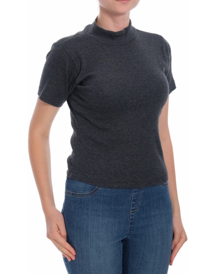 Дамска блуза с къс ръкав