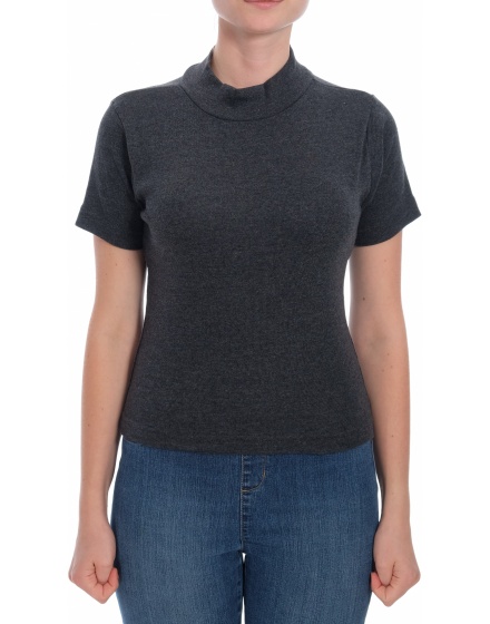 Дамска блуза с къс ръкав