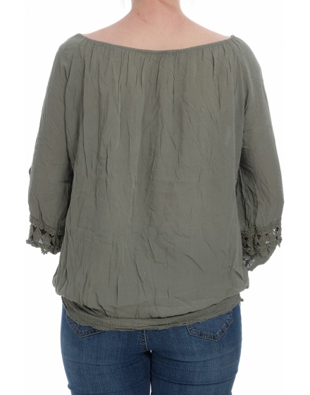 Дамска блуза с къс ръкав Made In Italy