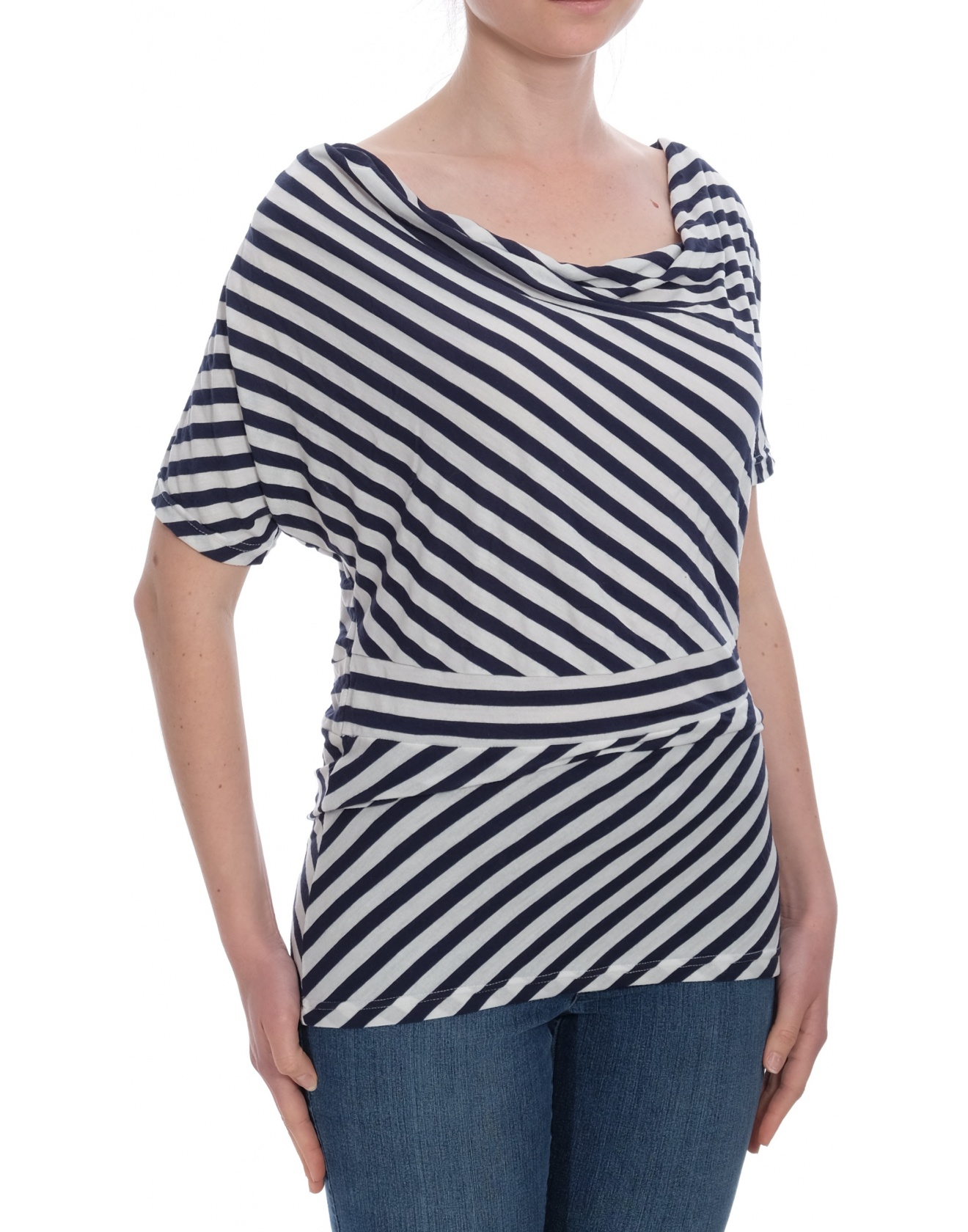 Дамска блуза с къс ръкав Okay