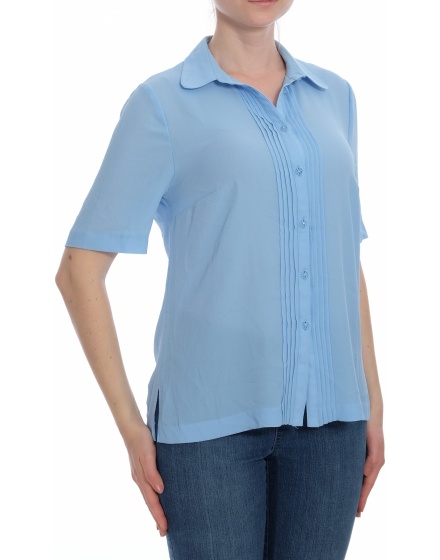 Дамска риза с къс ръкав