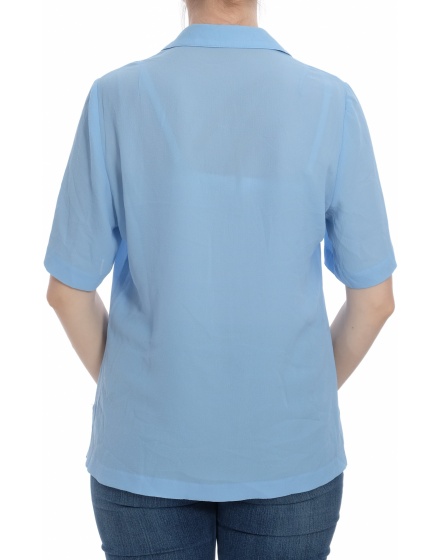 Дамска риза с къс ръкав