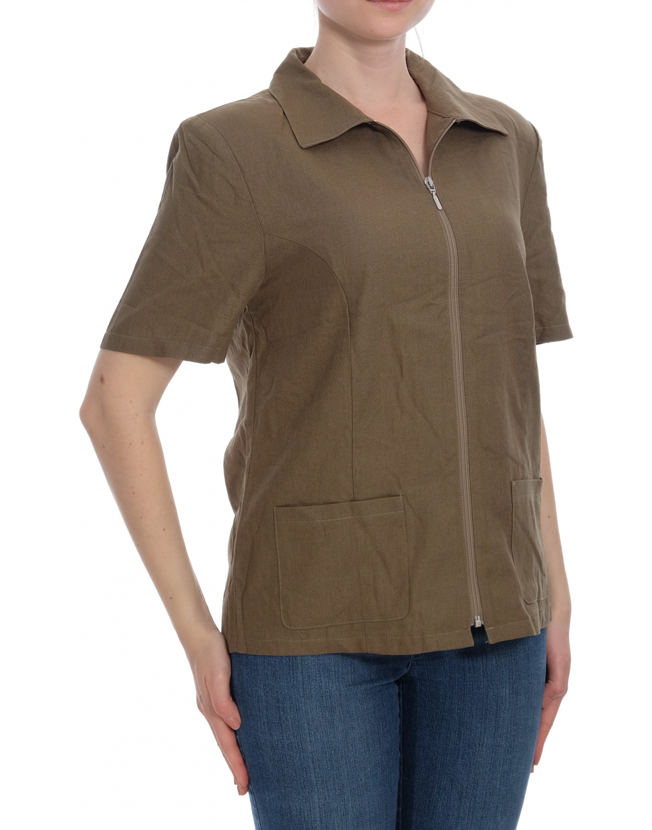 Дамска риза с къс ръкав Kingfield