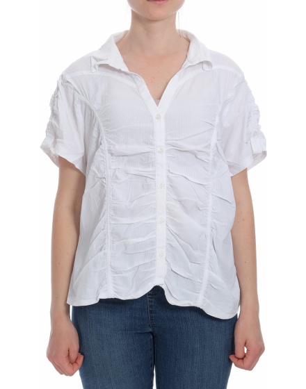 Дамска риза с къс ръкав
