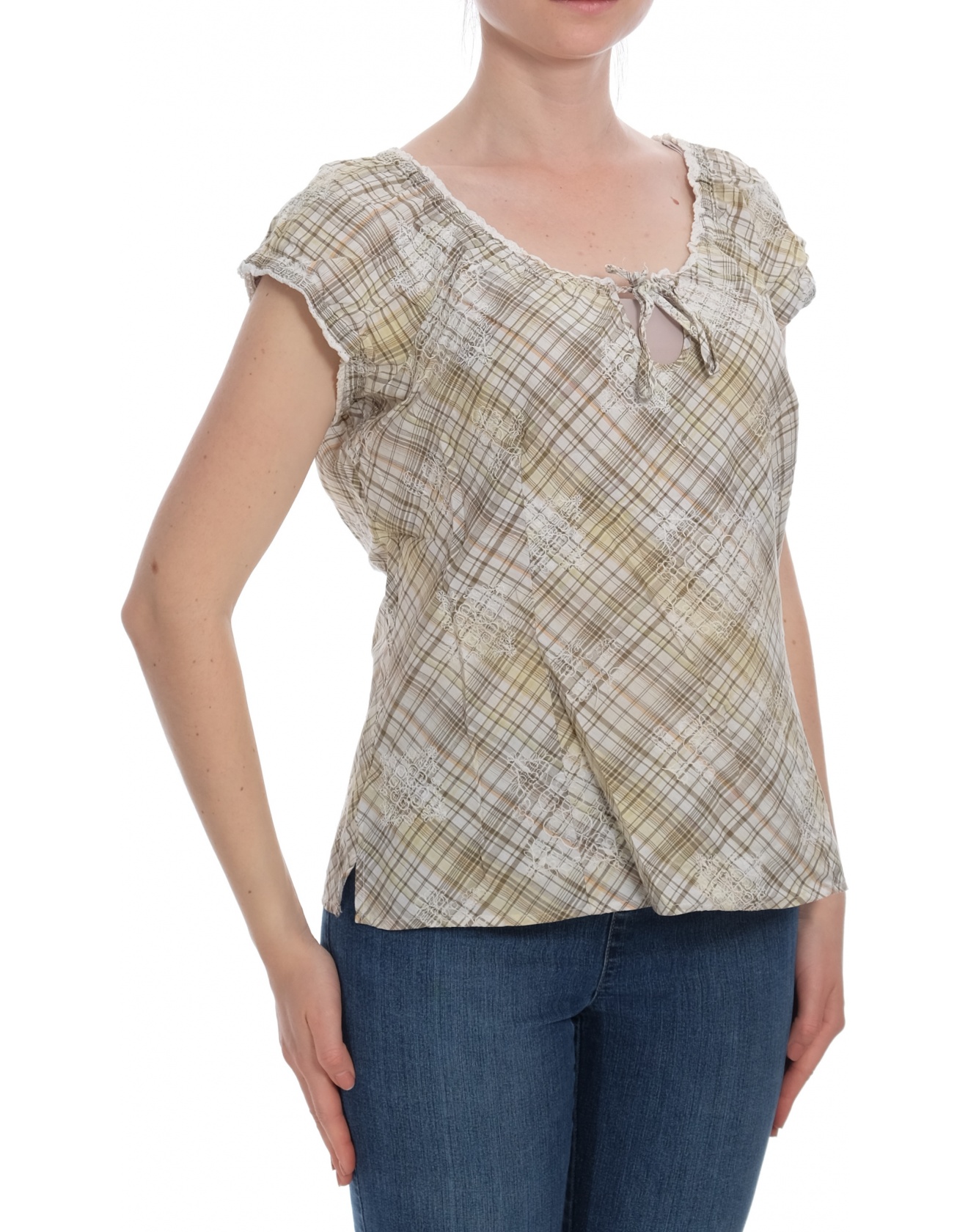 Дамска блуза с къс ръкав Street One