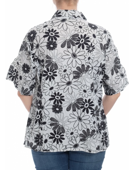 Дамска риза с къс ръкав Chanoux