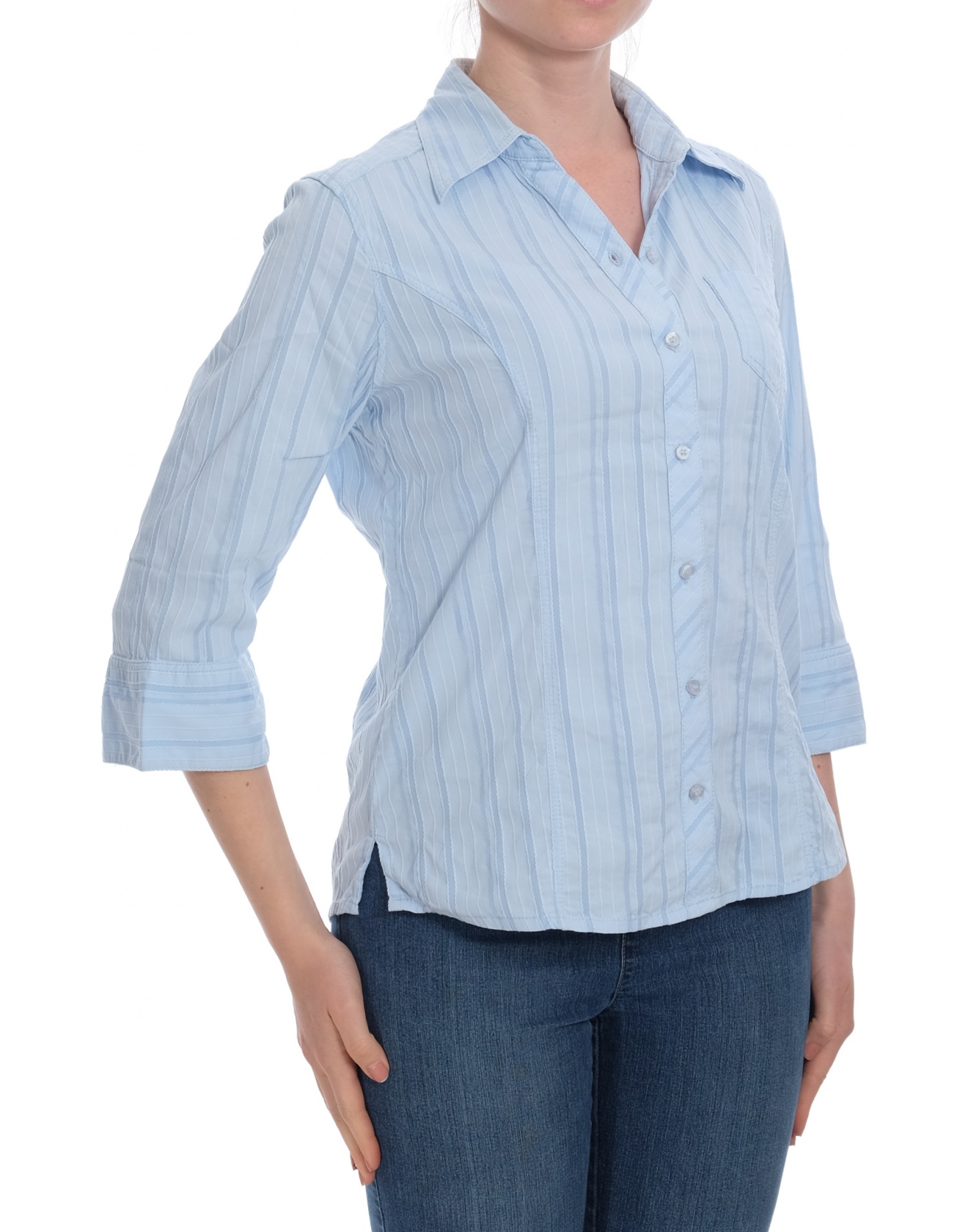 Дамска риза с къс ръкав Cecil