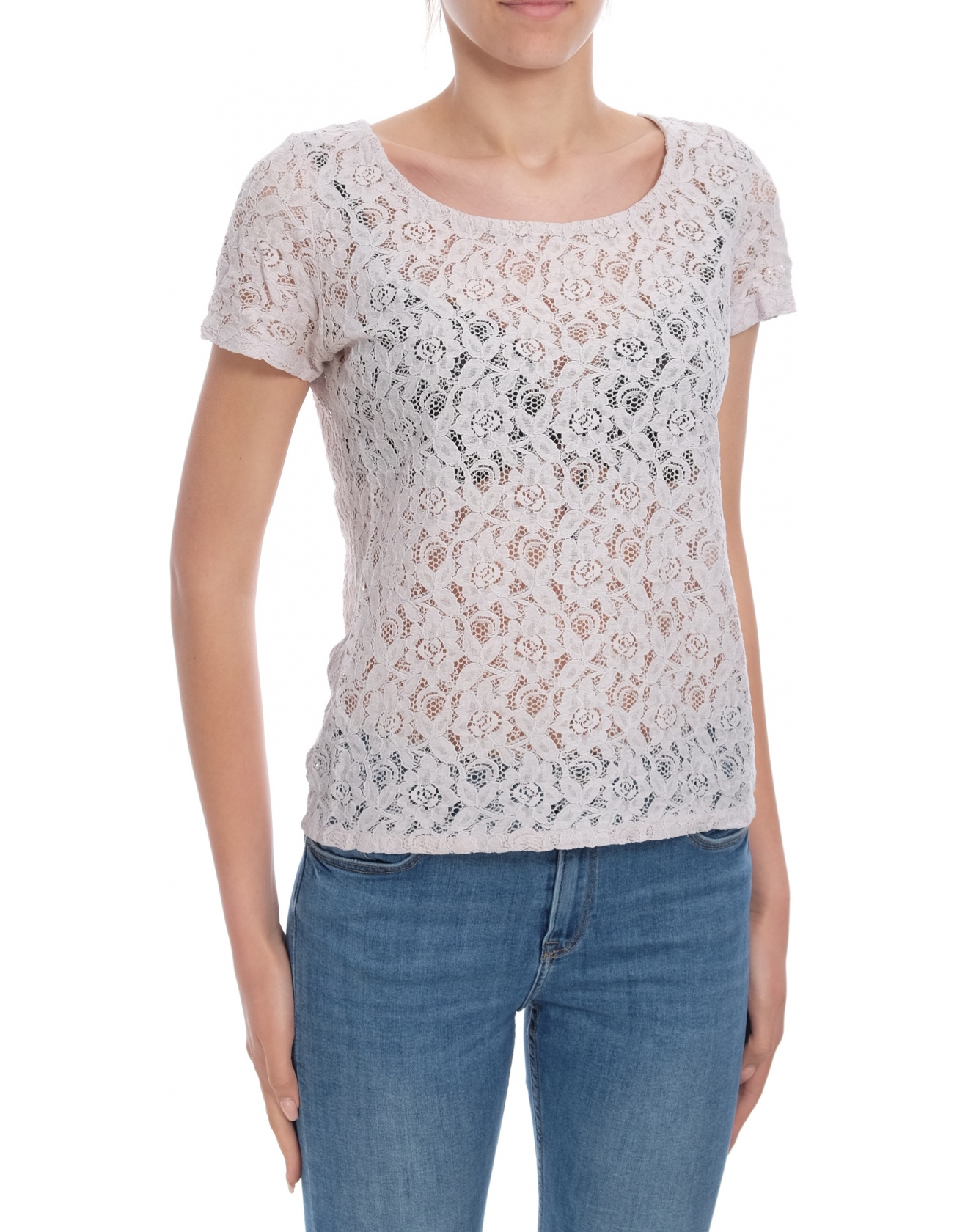 Дамска блуза с къс ръкав La Ligna