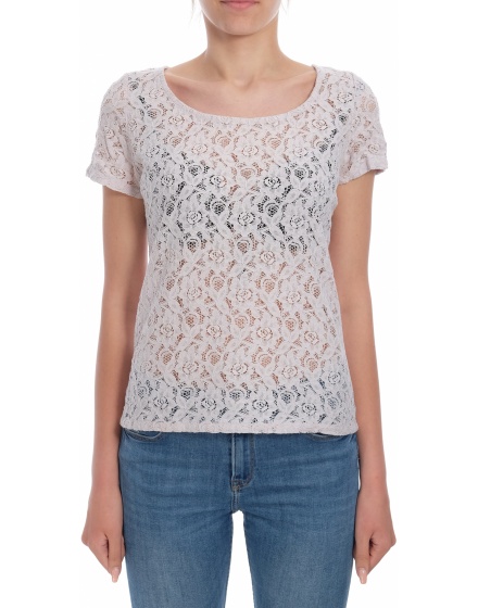 Дамска блуза с къс ръкав La Ligna