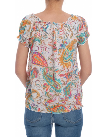 Дамска блуза с къс ръкав Blind Date