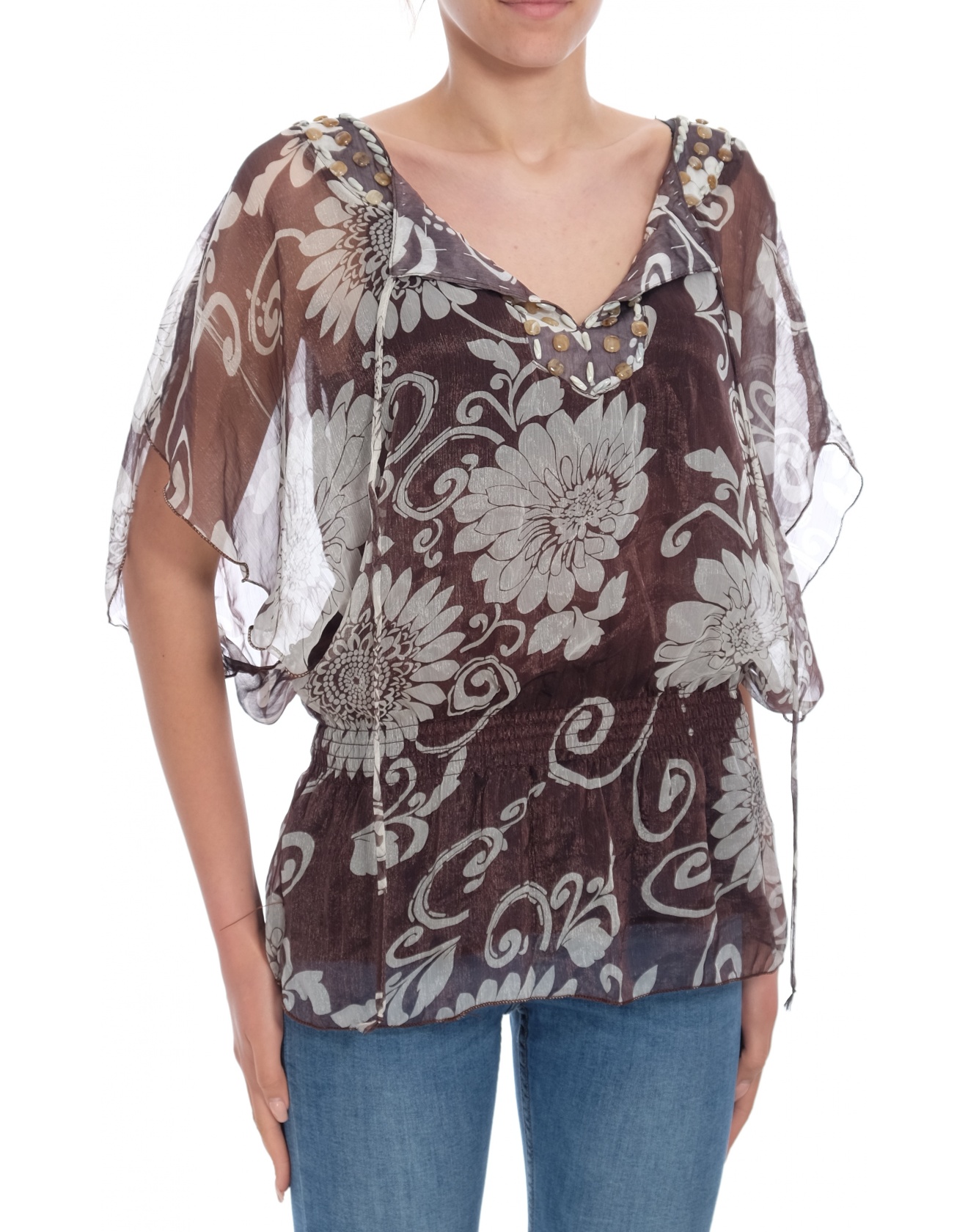 Дамска блуза с къс ръкав Laetitia Star