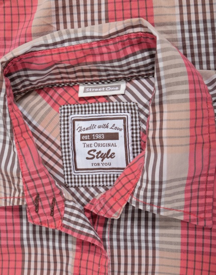 Дамска риза с къс ръкав Street One