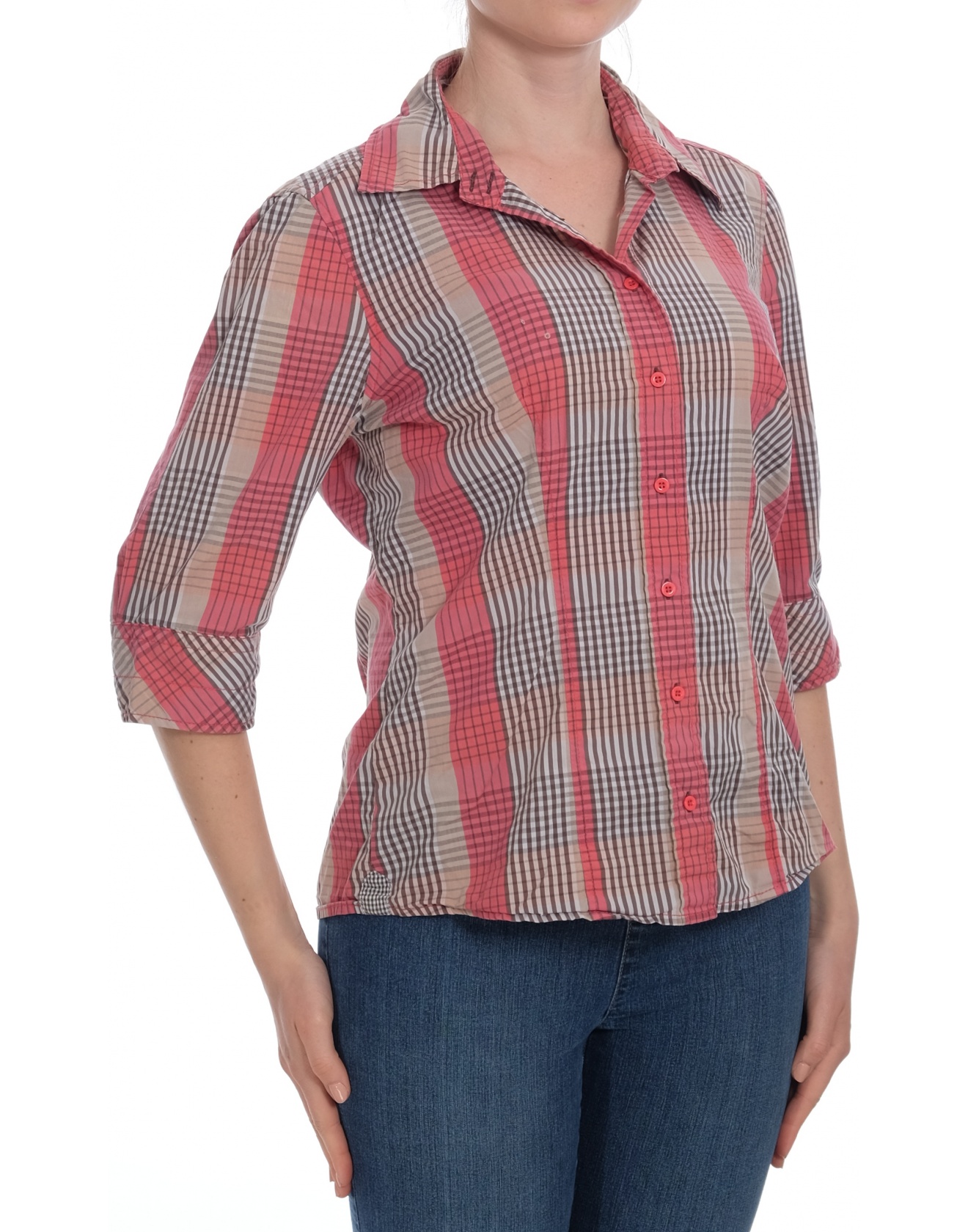 Дамска риза с къс ръкав Street One