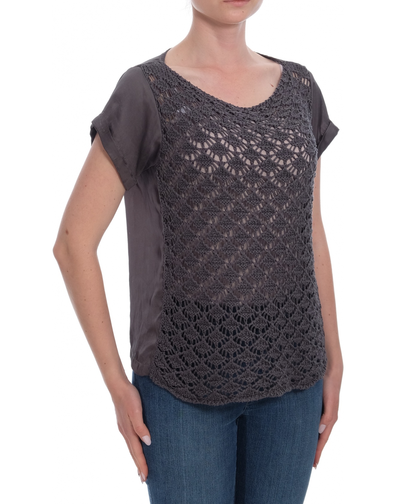 Дамска блуза с къс ръкав Summum