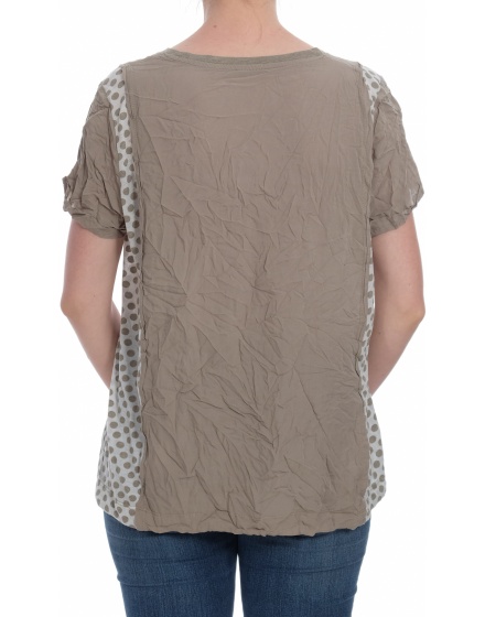 Дамска блуза с къс ръкав