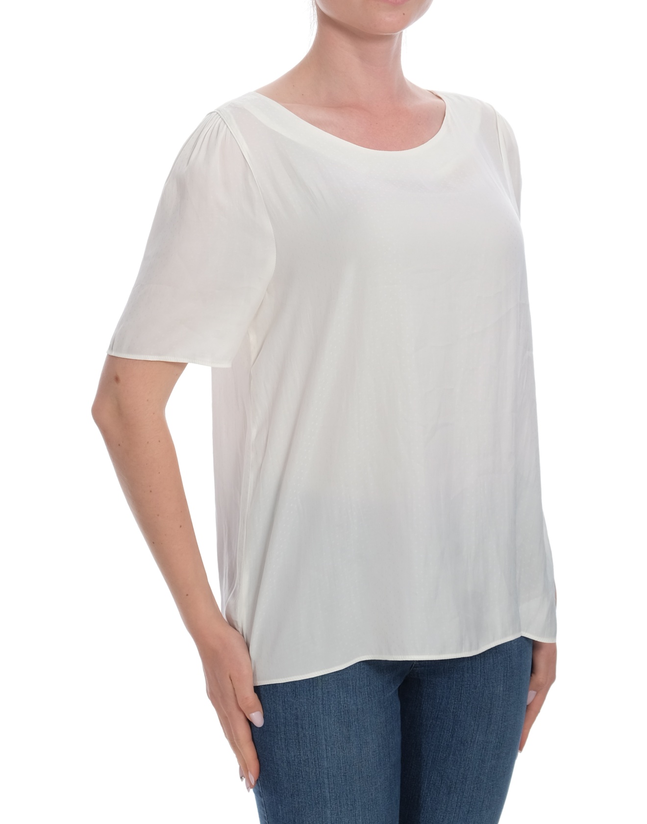 Дамска блуза с къс ръкав H&M