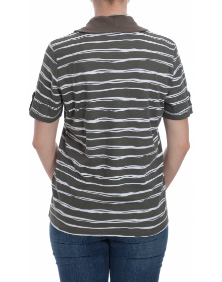 Дамска блуза с къс ръкав Gina Laura