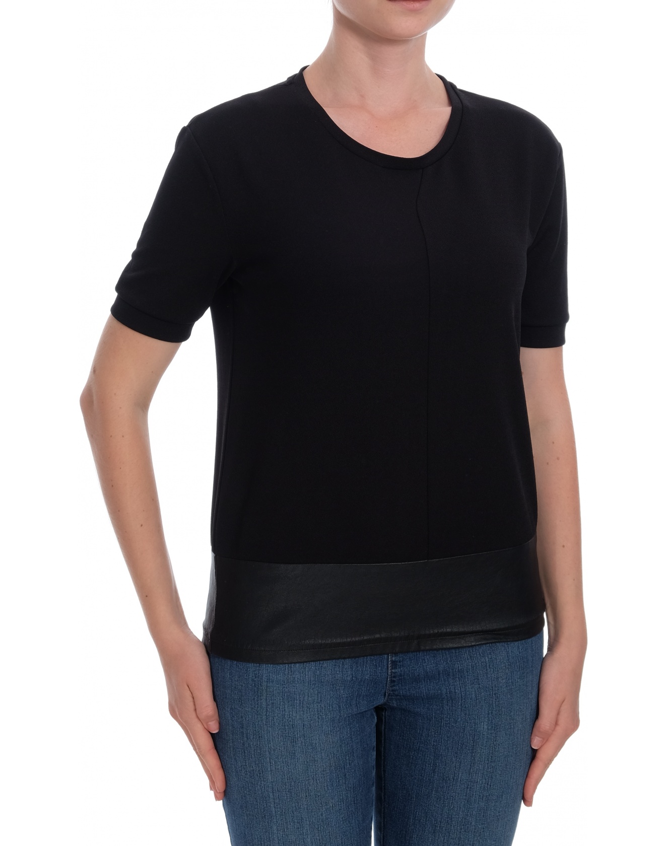 Дамска блуза с къс ръкав ESPRIT