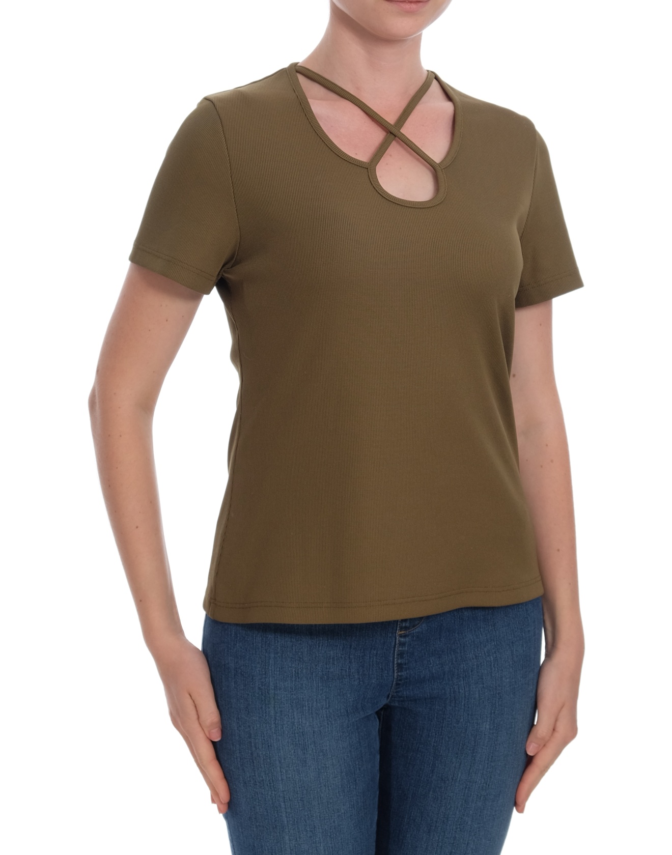 Дамска блуза с къс ръкав Christine Laure