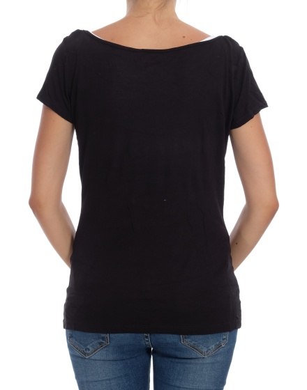 Дамска блуза с къс ръкав ESPRIT