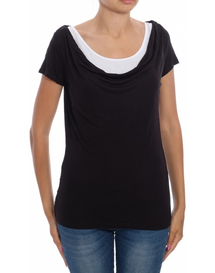 Дамска блуза с къс ръкав ESPRIT