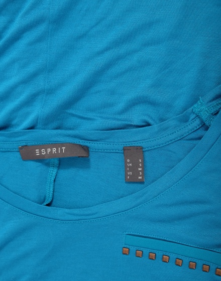 Дамска блуза с къс ръкав ESPRIT