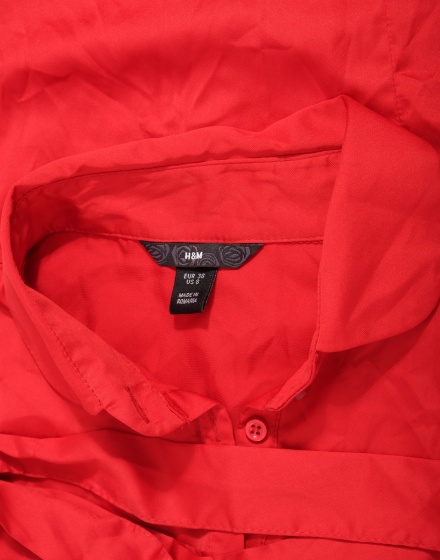 Дамска риза с къс ръкав H&M