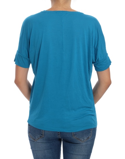 Дамска блуза с къс ръкав ESPRIT