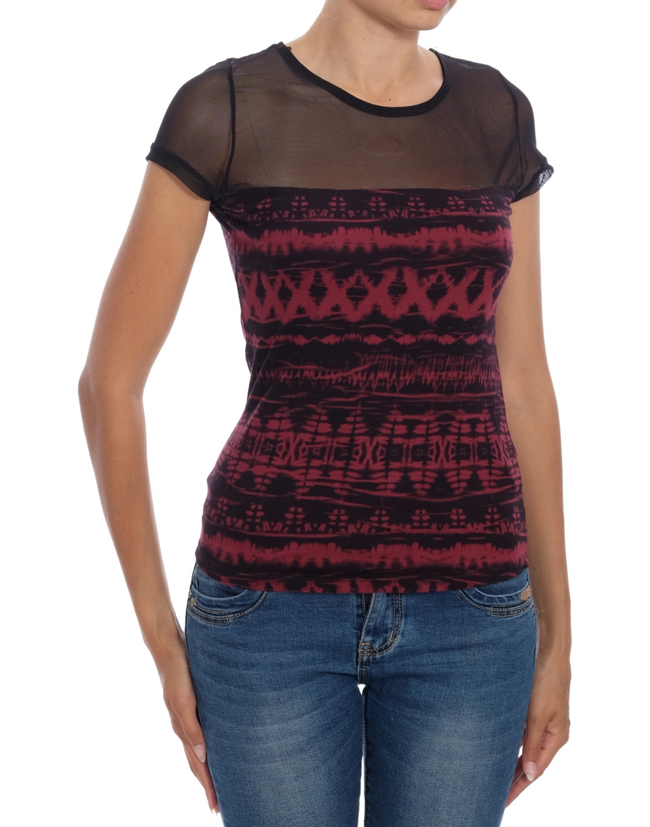 Дамска блуза с къс ръкав Tally Weijl