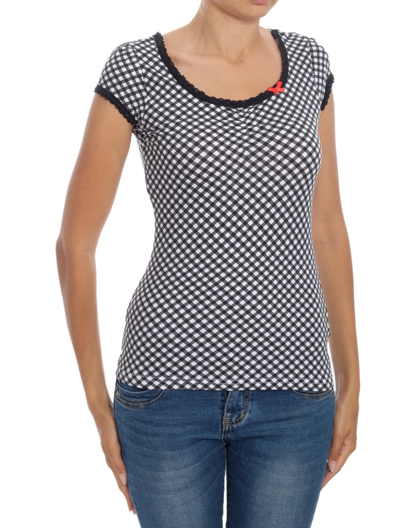 Дамска блуза с къс ръкав Blind Date