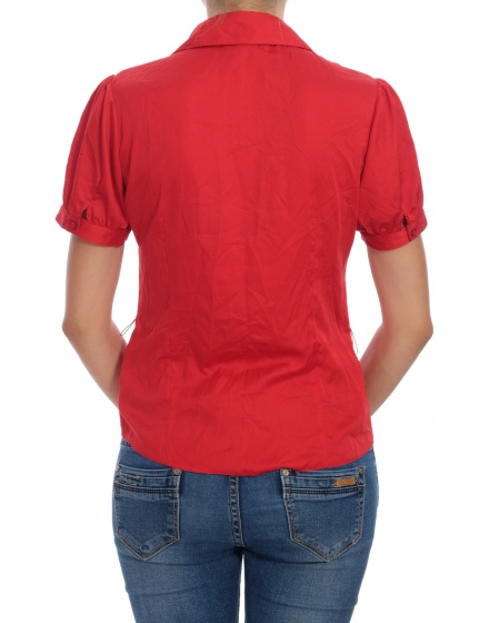 Дамска риза с къс ръкав H&M