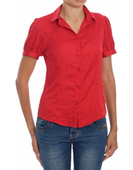 Дамска риза с къс ръкав H&M