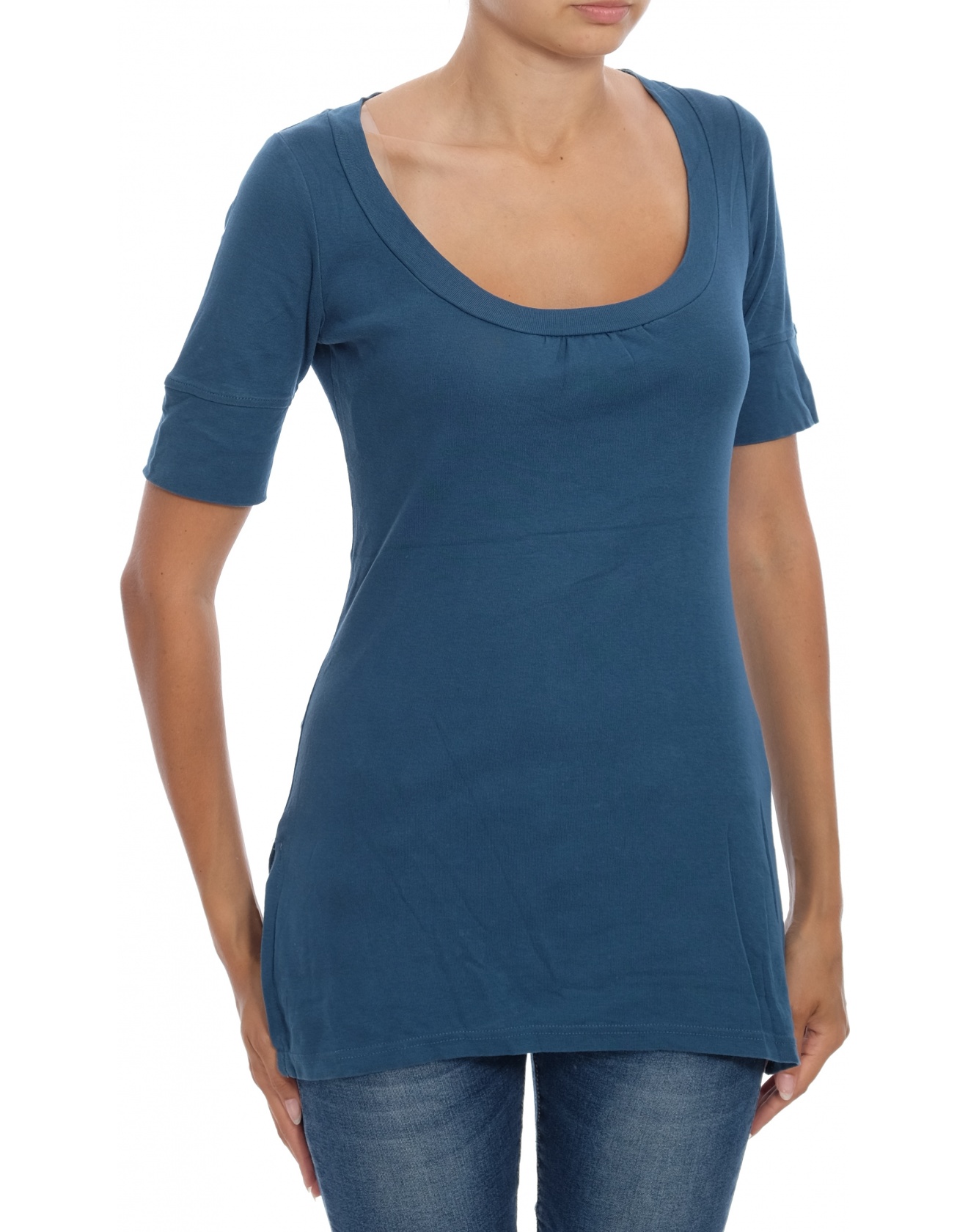 Дамска блуза с къс ръкав ESPRIT