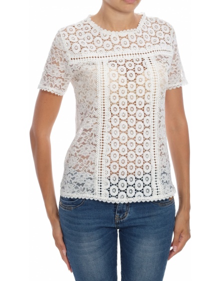 Дамска блуза с къс ръкав Artlove