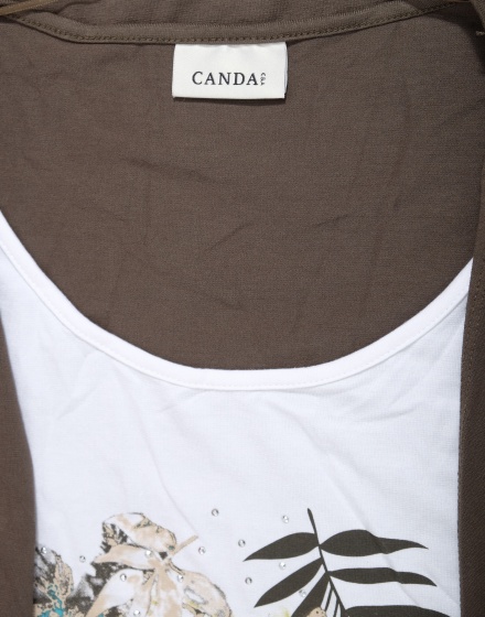 Дамска блуза с къс ръкав C.A.N.D.A