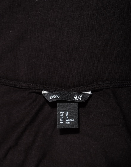 Дамска блуза с къс ръкав H&M