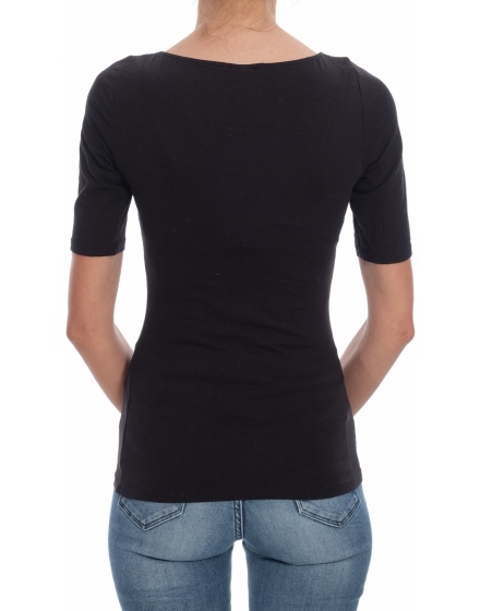 Дамска блуза с къс ръкав H&M