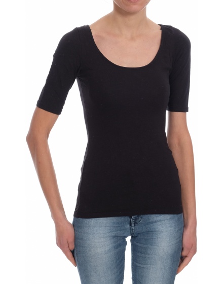 Дамска блуза с къс ръкав H&M