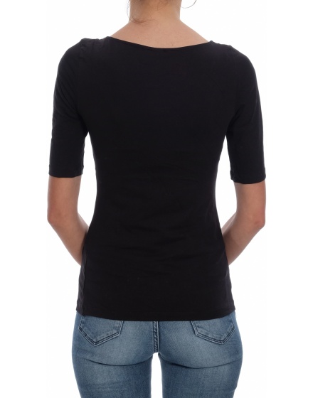 Дамска блуза с къс ръкав H&M