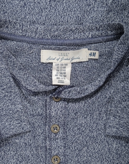 Памучна блуза H&M