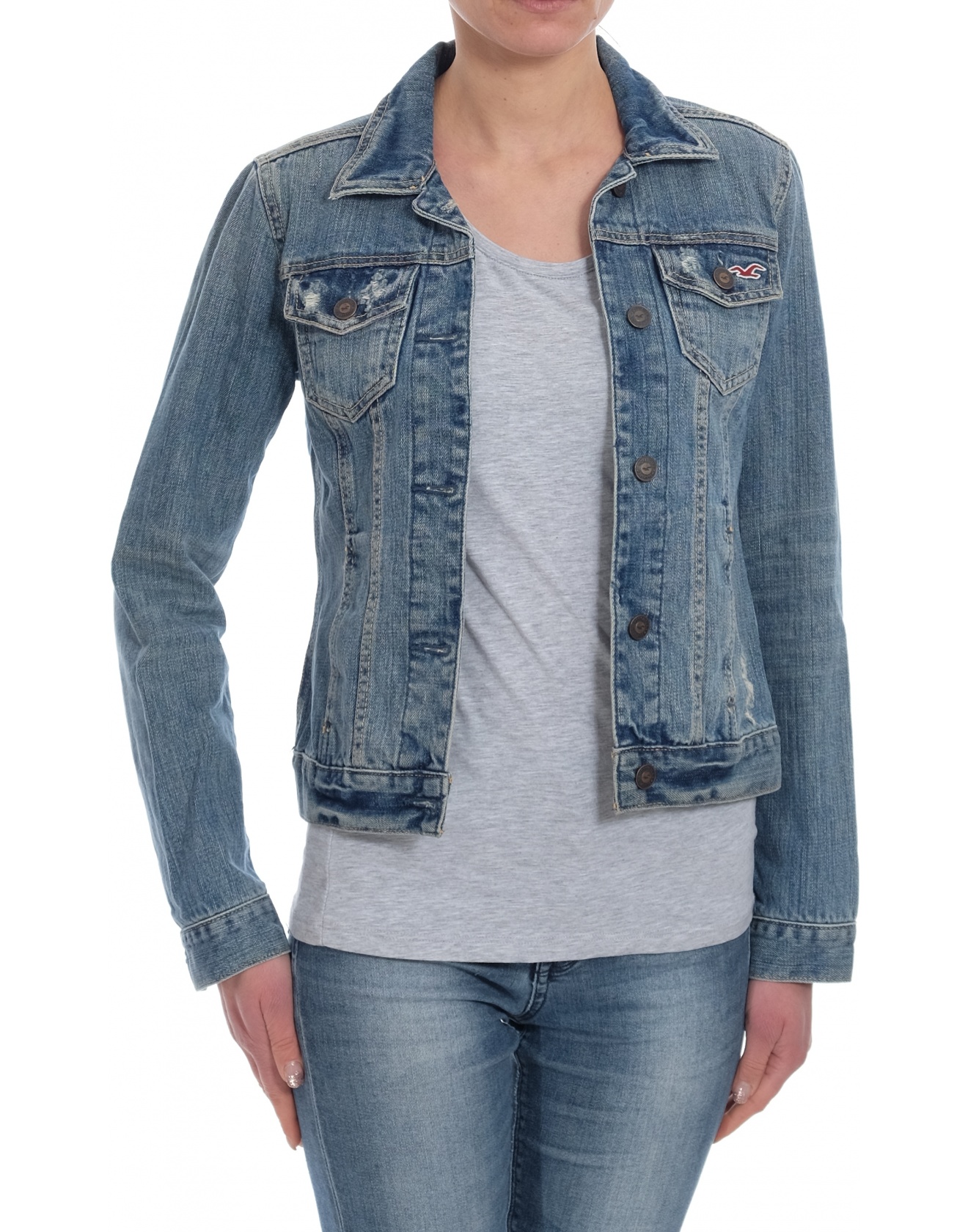 Дънково яке Hollister