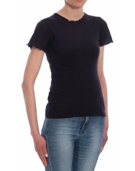 Дамска блуза с къс ръкав